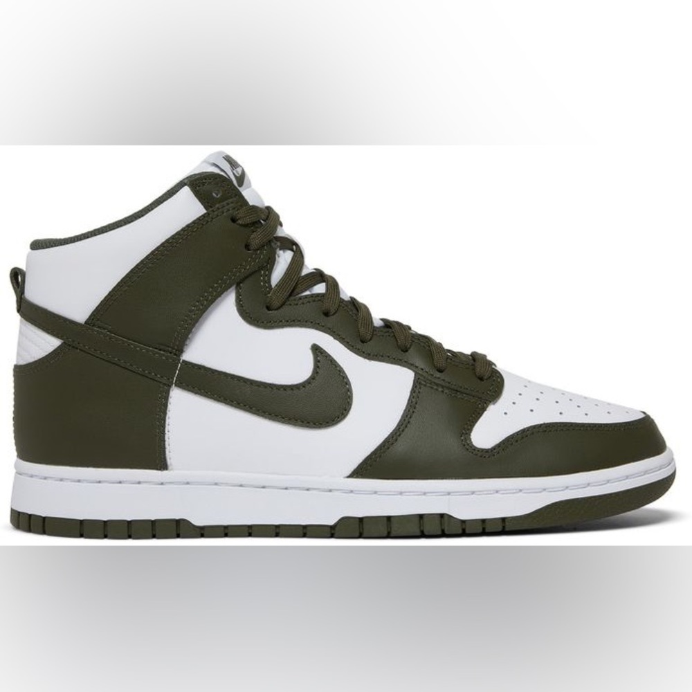 NIKE nike dunk high sneakers green size 9